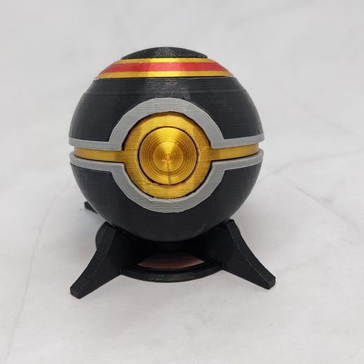 Luxus Ball Pokeball 3D print model - Mito3D