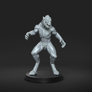 licántropo juego hombre lobo inframundo licántropos 3d print model - Mito3D