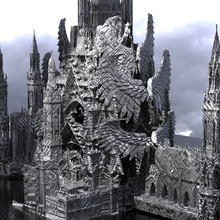lycan tower chamber city 3 3d print model - Mito3D
