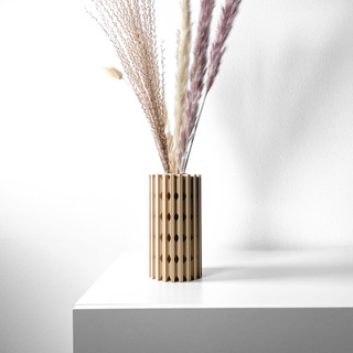 lycas vase moderne unique Accueil maison décor séché fleur arrangements stl fichier jardin intérieur fleurs plantes vases 3d print model - Mito3D