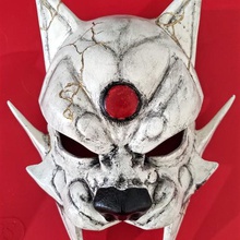 lynx cosplay mask - red robin costume helmet game dc comic cow marvel con dragons human tiger cat halloween 3d print model - Mito3D