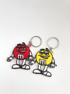 m&m - mym keychain keychain m&m mym goodies  3d print model - Mito3D