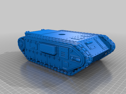 m 90 afv tanque 3d impresión 3d print model - Mito3D