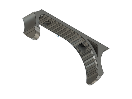 m-lok foregrip handgrip railgrip mlok ar ar15 ar22 print 3d print model - Mito3D