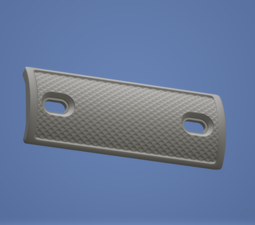 m-lok handguard rail cover airsoft mlok lock hand guard grip 3d print model - Mito3D