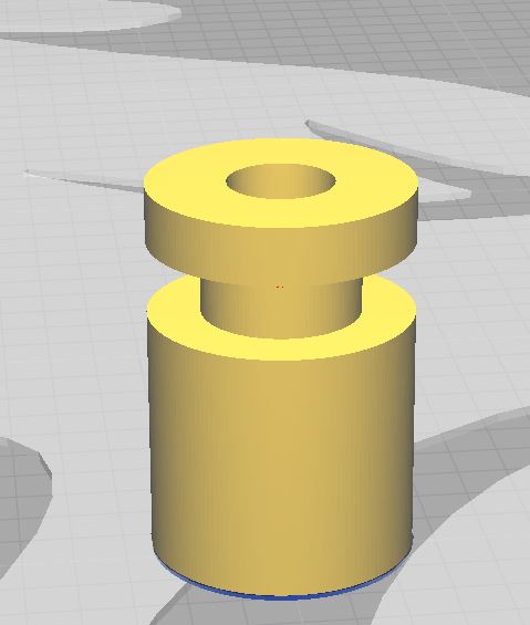 m 2 distanziatore nvme m2 3D print model - Mito3D