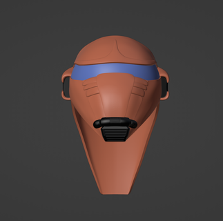 maschera casco calhoun bruciare mobile blindato sciopero kommand 3d print model - Mito3D