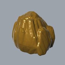 mbirsk hill Kaya kaya parçası oyun oyuncak bölüm boulder 3d print model - Mito3D