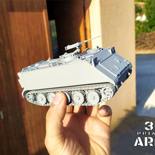 m113 apc blindato veicolo modellino in scala serbatoio guerra Vietnam maquette miniatura carri armati 3d print model - Mito3D