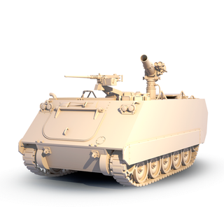 m113 rebocar militares exército montagem EUA passatempo guerra brinquedo soldado btr apc 3d print model - Mito3D