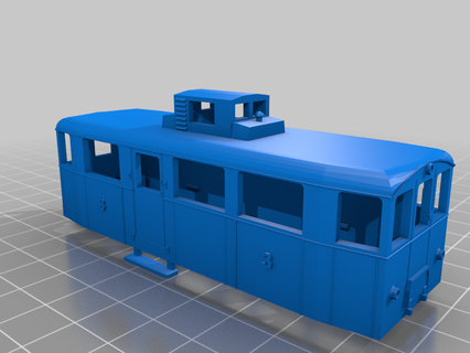 m11 railbus tt gauge maybe h0m Tools railcar 3d_printing 3d print model - Mito3D