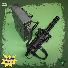 m134 a2 Vulkan Rahmen 1 4 Gewehr Maschinengewehr grg Replik Waffen 3d print model - Mito3D