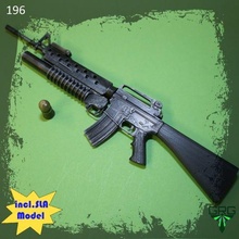 m16a3 échelle 1 4 pistolet fusil grg réplique armes feu 3d print model - Mito3D