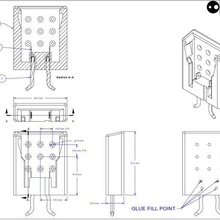m18 qc milwakee herramienta perforar batería ftmog 3d print model - Mito3D