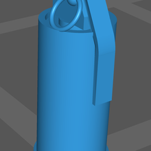 m18 fumée grenade 3d print model - Mito3D