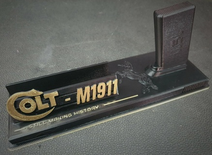 m1911 colt stand 3d print model - Mito3D