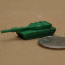m1 abrams future micro tank m1-abrams m1a1 military mini toy miniature tanks model us vehicles vehicle 3d print model - Mito3D