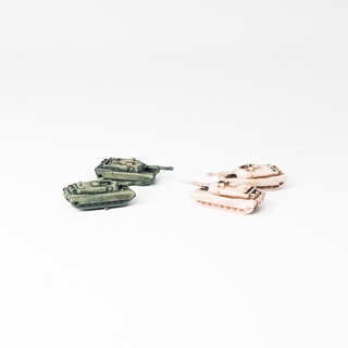 m1 abrams tank - 17mm tiny craft supply war games ttrpg crafts art 3d print model - Mito3D