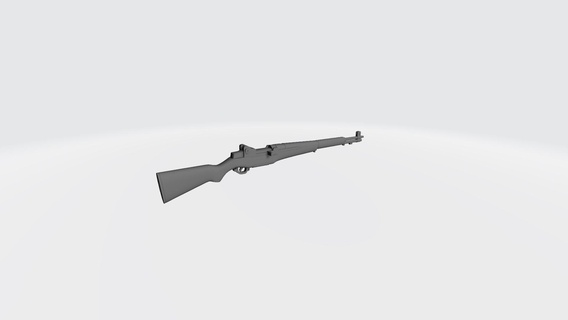 m1 garand fusil 1 35 3d print model - Mito3D