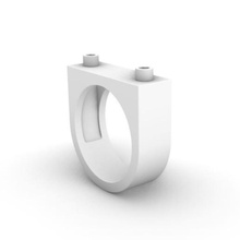 m27 ring jewelry minimal industrial 3d print model - Mito3D