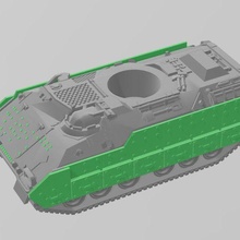 m2a3 m3a2 Bradley 3d print model - Mito3D