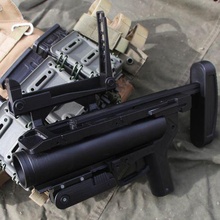 m320 bomba mano launcher attrezzo airsoft lanciatore granate tattico assalto 40mm 40mmgrenade cosplay vestito 3d print model - Mito3D