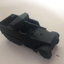 m3 75mm gmc spg half-track game low poly military tank wargaming vehicle 3d print model - Mito3D