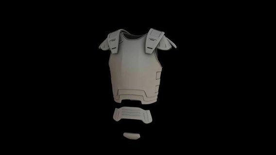 m3 colonial marine aliens armor helmet uscm lifesize cosplay prop replica game 3d print model - Mito3D