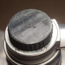 m39 rear lens cap leica gadget l39 ross taylor hobson wray 3d print model - Mito3D
