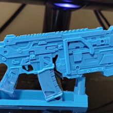 m4 rasguño bacalao pistola 3d print model - Mito3D