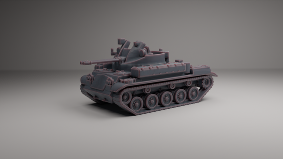 m42 espanador tanque militares escalomodelo avião brinquedo jogos guerra miniatura veículo 3d print model - Mito3D