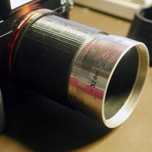m43 & nex adaptör taylor hobson hypertal lens gadget 3d print model - Mito3D
