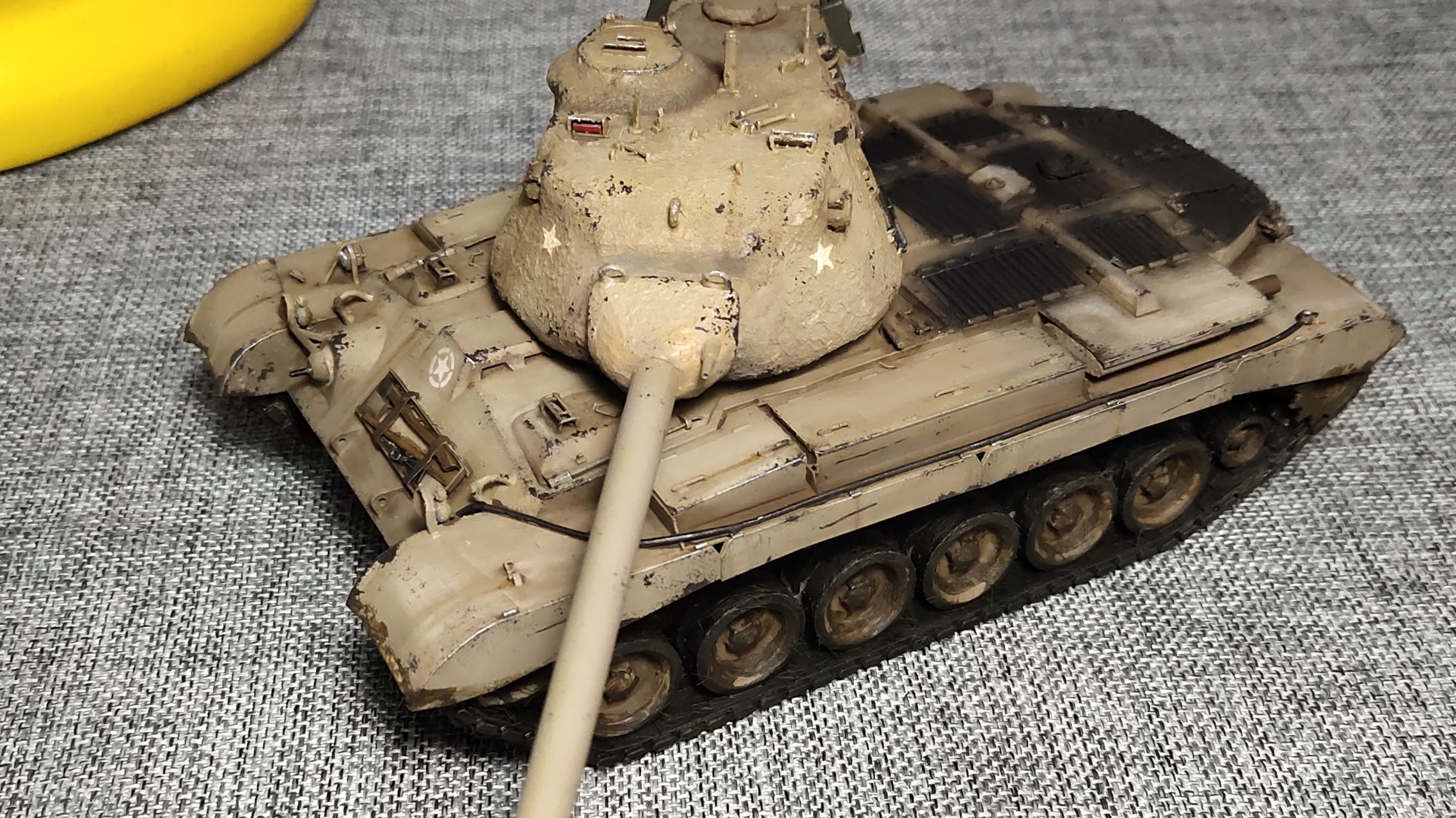 m46 Patton tank oyun stl ağır dünya tanklar model 3D print model - Mito3D