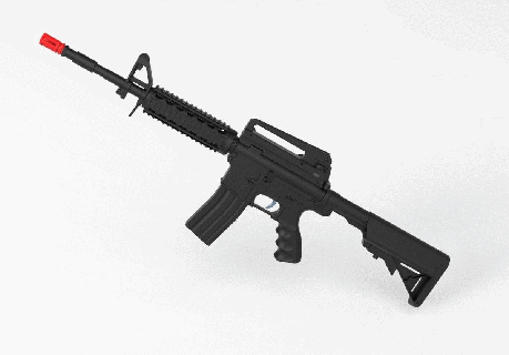 m4 airsoft completamente impreso bricolaje diy juego primavera arma barato rifle ASEQUIBLE voz pistola 3d print model - Mito3D