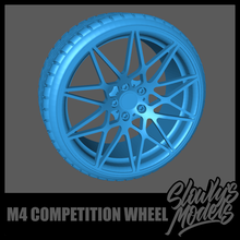 m4 compétition roue modèle voiture roues jantes aoshima 1 24 25 Fujimi tamiya revell amt Lindberg monogramme 3d print model - Mito3D