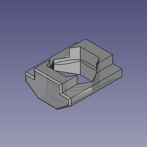 m4 leiten slot Schiene einfügen Werkzeug freecad 3D print model - Mito3D