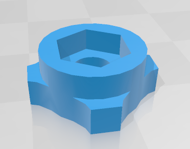 m4 hex nut wrench 3d print model - Mito3D