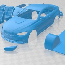 m4 printable car body slot scalextric tamiya rc miniz radio control hobby 1-24 1-28 1-32 1-18 crawler drift ninco fly kyosho scx axial traxxas micro 3d print model - Mito3D