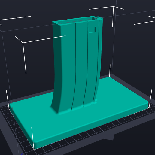 m4 Stand Unterstützung Airsoft 3D print model - Mito3D