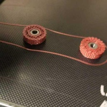 m4 pulgar rueda nuez insertar versión 3d impresora partes cama calor montar tornillo reprap 3d_printer_parts 3d print model - Mito3D