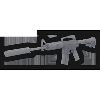 m4a1 s assalto fucile pistole pistola csgo cs fucile assalto fucile d 39 assalto assalto fucile cecchino 3d print model - Mito3D