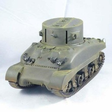 m4a1 cdl 1 35 canal defensa ligero escala modelo Sherman tanque ww2 vehiculos 3d print model - Mito3D