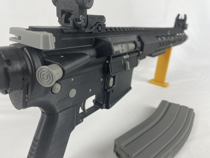 m4a1 funcional modelo 3d impresión Listo trabajando gorra pistola juguete apuntalar rifle divertido us Ejército fyp superior 3d print model - Mito3D