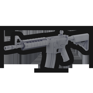 m4a4 assalto rifle armas arma fogo csgo cs Assaultrifle 3d print model - Mito3D