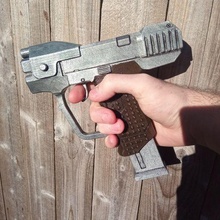 m6d magnum yan silah hale ce oyun destek video usta şef tabanca Görüntüle Kostüm oyunu kopya 3d print model - Mito3D