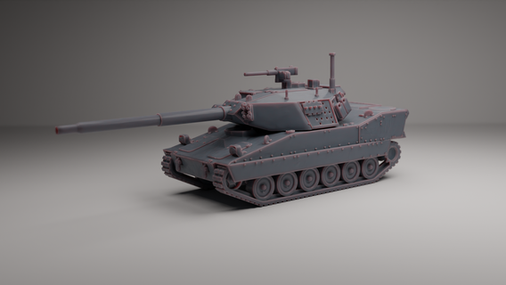 m8 Buford ışık tank askeri ölçekli model uçak oyuncak savaş oyunları minyatür araç 3d print model - Mito3D