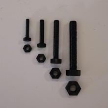 m8 m6 m5 m4 bolts nuts tool bolt nut steel pla free fit 3d print model - Mito3D