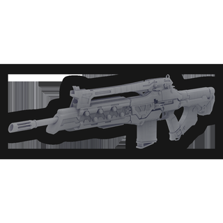 m8a7 assalto rifle arma fogo armas chamada dever ligar rifles 3d print model - Mito3D