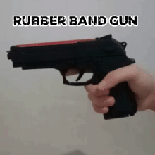m9 beretta rubber band gun blowback scale 1 3d print model - Mito3D