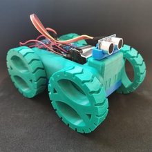 m second - robot car gadget makers robotic education robotics 3d print model - Mito3D